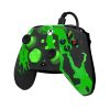 PDP 049-023-JGR Rematch Glow Adevanced Xbox Series X|S/Xbox One/PC vezetékes Jolt Green Glow in the Dark kontroller