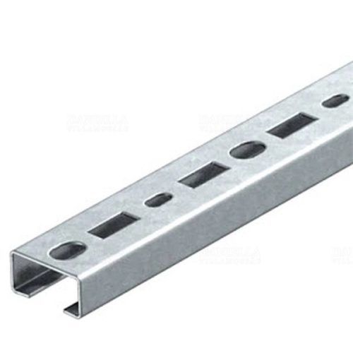 OBO 1104268 CML3518P0200FS 200x35x18 perforált nútszélesség 17mm profilsín