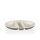 IRIS L-00517 dupla színű snack tál,  zöld, szürke, beige