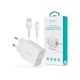 Devia ST364020 5V/2.4A Smart 2xUSB Hálózati töltő adapter + 1 m Micro USB kábel