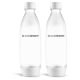 Sodastream Bo Fuse Duo 2x1l fehér palack szett