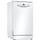 Bosch SPS2IKW10E fehér, programok száma: 5, keskeny szabadonálló, 9 terítékes mosogatógép