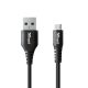 Trust Ndura 1m fekete USB-MicroUSB kábel