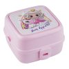 IRIS G-400 PORKY ételes doboz kanállal és villával 150x155x95mm