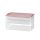 IRIS G-464 EASY-CLICK háromszintes ételtároló szett 2x750ml+1.600ml 15,5x23x12,5cm
