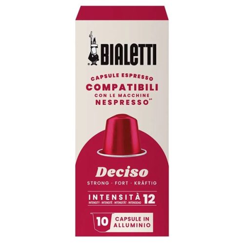 Bialetti Nespresso kompatibilis  DECISO 10db kávékapszula