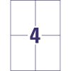 Avery 6601 105x148 mm univerzális 50+15 lap 260 db-os etikett