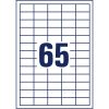 Avery 6121-65 38 x 21,2 mm univerzális 50+15 lap 4225 db-os etikett