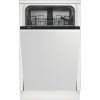 Beko DIS35025 programok száma: 5, keskeny beépíthető, 10 terítékes mosogatógép