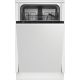 Beko DIS35025 programok száma: 5, keskeny beépíthető, 10 terítékes mosogatógép
