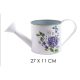 IRIS bádog öntözőkanna hortenzia 27x11cm