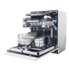 Haier XS 6B1M3PB programok száma: 10, beépíthető, 16 terítékes mosogatógép