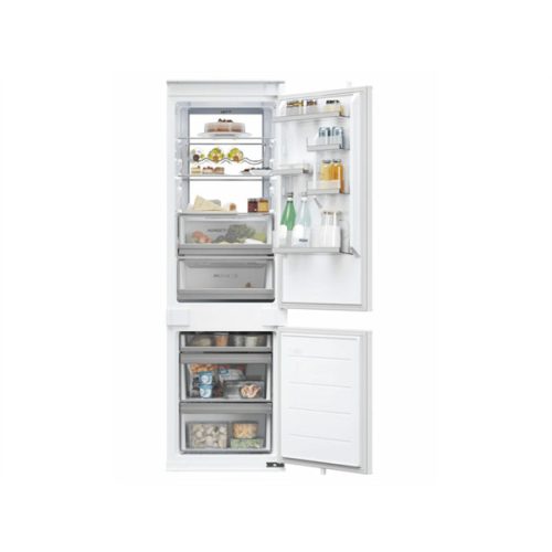 Haier HBW7518C alulfagyasztós, beépíthető, Hűtő:182L, Fagyasztó:86L, No frost hűtőszekrény