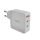 AVAX CH921W PRIME 140W GaN 2x Type C (PD 3.1) + USB A 30W fehér hálózati gyorstöltő
