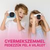 LAMAX PixelKid1 Pink Full HD 8MP rózsazsín gyerek fényképezőgép és kamera