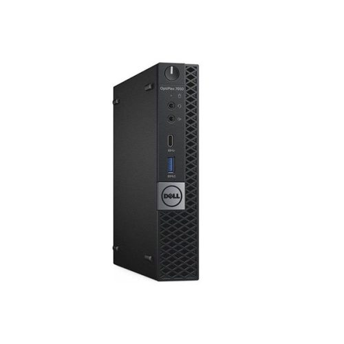 Dell Optiplex 7050 Micro/i5-6500T/8GB/256GB SSD/Win10 Pro/fekete asztali számítógép (Használt A+)
