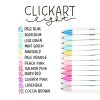 Zebra ClickArt nyomógombos 12 db-os filctoll készlet