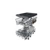 Whirlpool WH6PC11BS7A0 programok száma: 9, keskeny beépíthető, 11 terítékes mosogatógép