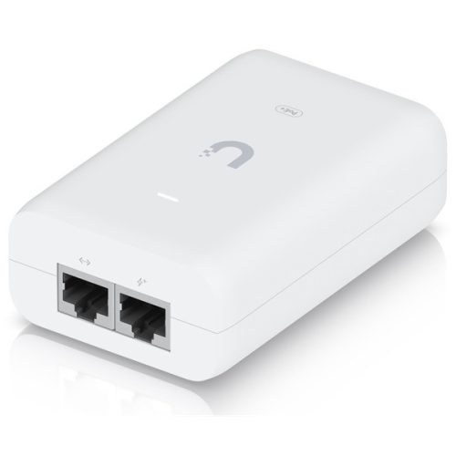 Ubiquiti U-POE+ 48V 0,65A tápegység Gigabit LAN porttal