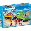 Playmobil 4144 Családi furgon hajó utánfutóval