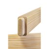 DRABEST STANDARD 2x7 lépcsős fa létra, összecsukható