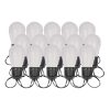 Emos GoSmart 15x parti izzók, 15 m, kültéri és beltéri, RGBIC WiFi LED fényfüzér