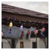 Emos GoSmart 15x parti izzók, 15 m, kültéri és beltéri, RGBIC WiFi LED fényfüzér