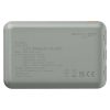 GP B+ Series, 5 000 mAh, 12 W, zöldesszürke powerbank