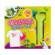 Jolly Airbrush Textile 12 darabos kétvégű színes textilmarker készlet