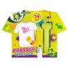 Jolly Airbrush Textile 12 darabos kétvégű színes textilmarker készlet