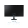 Samsung 27" LS27D360GAUXEN FHD VA 100Hz VGA/HDMI ívelt monitor (Újracsomagolt)