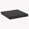 IRIS ROCK EXTERNAL külső Blu-Ray író, 8in1, USB 3.0, Read/write:CD/VCD/DVD/BD, tálcás, DVD-RW, fekete