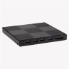 IRIS CUBE EXTERNAL külső DVD író, 8in1, USB 3.0, Read/write:CD/VCD/DVD, tálcás, DVD-RW, fekete