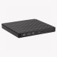 IRIS SQUARE EXTERNAL külső DVD író, USB 3.0, Read/write:CD/VCD/DVD, tálcás, DVD-RW, fekete