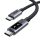 UGREEN Uno L509 100W 0,5m USB-C fekete adat- és töltőkábel