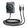 UGREEN CM723 Bluetooth 5.4/USB/3,5mm fekete adapter