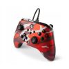 PowerA 1525942-01 Enhanced Wired Xbox Series X|S/Xbox One/PC vezetékes Red Camo piros kontroller