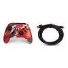 PowerA 1525942-01 Enhanced Wired Xbox Series X|S/Xbox One/PC vezetékes Red Camo piros kontroller