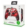 PowerA 1525942-01 Enhanced Wired Xbox Series X|S/Xbox One/PC vezetékes Red Camo piros kontroller