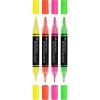 Faber-Castell Black Edition Shake&Paint Neon 4 db kétvégű akrilfilctoll készlet