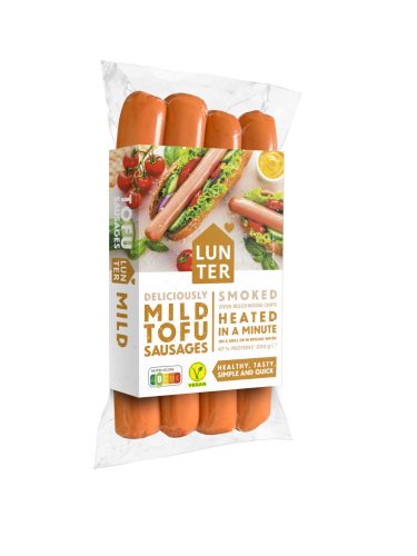 Lunter gluténmentes füstölt tofu rudak enyhén fűszeres 200 g
