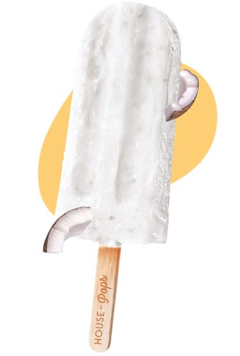 House of pops crazy coconut ízű fagylalt 80 ml