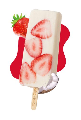House of pops coconut strawberry fagylalt 123 ml