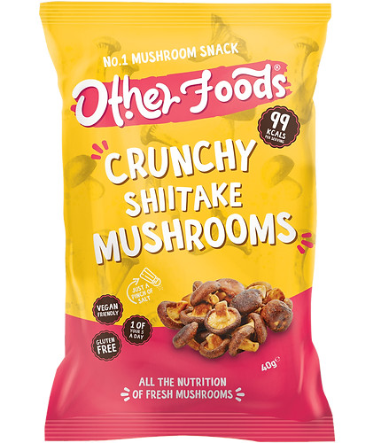 Other foods Ropogós shiitake gomba chips 40 g