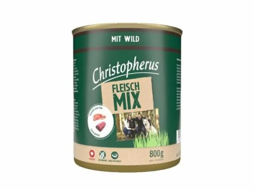 Christopherus Dog konzerv meat mix vad 800g