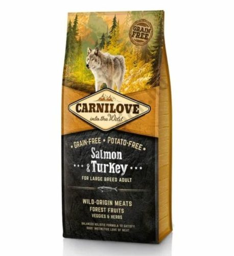 Carnilove Dog Adult Salmon&Turkey Large - Lazac&Pulyka 4kg