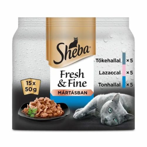 Sheba Mini 15x50gr halas válogatás