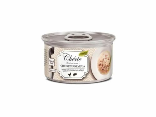 Chérie Aprított Csirke Csirkemájjal Mártásban 80g
