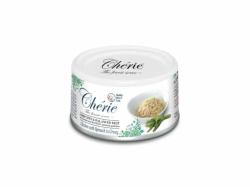 Chérie Csirke Spenóttal Mártásban 80g