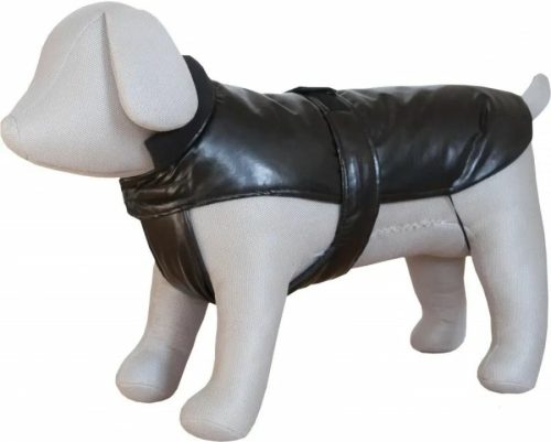 Kutyaruha Bélelt Bőr 40cm Fekete